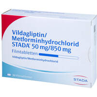 Vildagliptin/Metformin STADA 50 mg/850 mg Filmtabl, 30 Stk., STADAPHARM GmbH