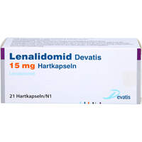 Lenalidomid Devatis 15 mg Hartkapseln, 21 st, Devatis GmbH