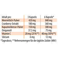 Dr. Jacob's Imurol Kapuzinerkresse Meerrettich Cranberry, 90 st, Dr. Jacob's Medical GmbH