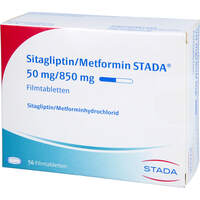 Sitagliptin/Metformin STADA 50 mg/850 mg Filmtabl., 56 Stk., STADAPHARM GmbH