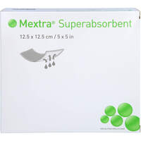 Mextra Superabsorbent Verband 12.5x12.5 cm, 10 st, Tora Pharma GmbH