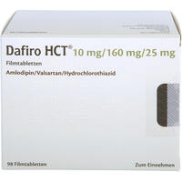 Dafiro HCT 10 mg/160 mg/25 mg Filmtabletten, 98 st, Abacus Medicine A/S