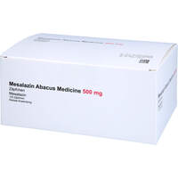 Mesalazin Abacus Medicine 500 mg Zäpfchen, 120 st, Abacus Medicine A/S