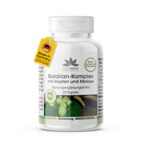 Baldrian-Komplex mit Hopfen und Melisse, 60 st, Warnke Vitalstoffe GmbH