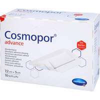 COSMOPOR ADVANCE 5X7.2 CM, 10 st, B2b Medical GmbH