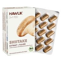 Bio Shiitake Extrakt + Pulver Kapseln, 120 st, Hawlik Gesundheitsprodukte GmbH
