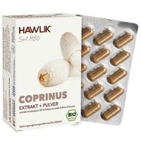 Bio Coprinus Extrakt + Pulver Kapseln, 120 st, Hawlik Gesundheitsprodukte GmbH