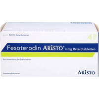 Fesoterodin Aristo 4 mg Retardtabletten, 100 st, Aristo Pharma GmbH