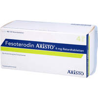 Fesoterodin Aristo 4 mg Retardtabletten, 100 st, Aristo Pharma GmbH
