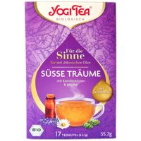 Yogi Tea F&uuml;r die Sinne S&uuml;sse Tr&auml;ume Bio, 17x2.1 g, YOGI TEA GmbH