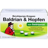 BERUHIGUNGS-DRAGEES Baldrian & Hopfen, 120 Stk., PharmaSGP GmbH