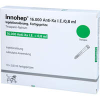 innohep 16.000 Anti-Xa I.E./0.8ml Inj.-Lsg.i.e.FS, 10 st, Eurimpharm Arzneimittel GmbH