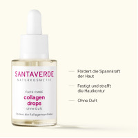 collagen drops Serum, 30 ml, SANTAVERDE GmbH