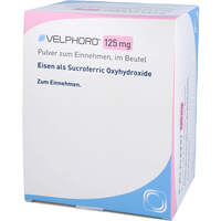 Velphoro 125 mg Pulver zum Einnehmen im Beutel, 90 st, Fresenius Medical Care Nephrologica Deutschland GmbH