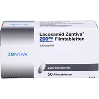 Lacosamid Zentiva 200 mg Filmtabletten, 56 Stk., Zentiva Pharma GmbH