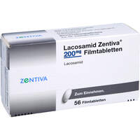 Lacosamid Zentiva 200 mg Filmtabletten, 56 Stk., Zentiva Pharma GmbH