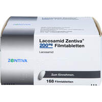 Lacosamid Zentiva 200 mg Filmtabletten, 168 st, Zentiva Pharma GmbH