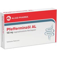 Pfefferminz&ouml;l AL 182 mg magensaftr.Weichkapseln, 30 st, Aliud Pharma GmbH