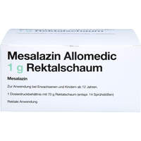 Mesalazin Allomedic 1 g Rektalschaum, 70 g, 2care4 Aps