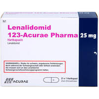 Lenalidomid 123-Acurae Pharma 25mg Hartkapseln, 21 st, 123 Acurae Pharma GmbH