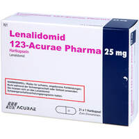 Lenalidomid 123-Acurae Pharma 25mg Hartkapseln, 21 st, 123 Acurae Pharma GmbH