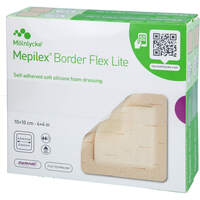 MEPILEX BORDER FLEX LITE SCHAUMVERBAND 10X10 CM, 5 st, Avitamed GmbH