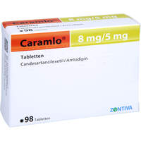Caramlo 8 mg/5 mg Tabletten, 98 Stk., 1 0 1 Carefarm GmbH