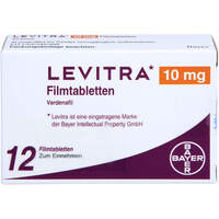 Levitra 10 mg Filmtabletten, 12 st, kohlpharma GmbH