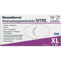 Domotherm Untersuchungshandschuhe Nitril XL, 100 st, Uebe Medical GmbH