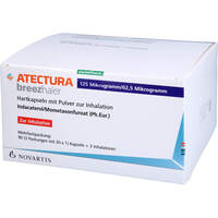Atectura Breezhaler 125ug/62.5ug Hkp.m.Plv.z.Inh., 3x30 st, Eurimpharm Arzneimittel GmbH