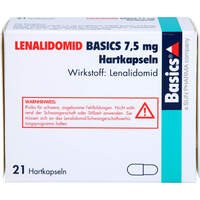 LENALIDOMID BASICS 7.5 mg Hartkapseln, 21 st, Basics GmbH