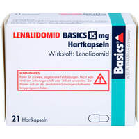 LENALIDOMID BASICS 15 mg Hartkapseln, 21 st, Basics GmbH