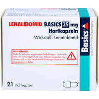 LENALIDOMID BASICS 25 mg Hartkapseln, 21 st, Basics GmbH