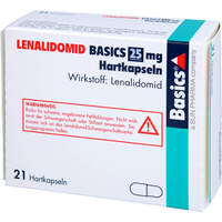 LENALIDOMID BASICS 25 mg Hartkapseln, 21 st, Basics GmbH