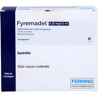 Fyremadel 0.25 mg/0.5 ml Inj.-Lsg.i.e.Fertigspr., 5 st, kohlpharma GmbH