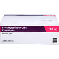 Levetiracetam Micro Labs 1000 mg Filmtabletten, 200 st, Micro Labs GmbH