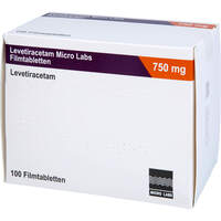 Levetiracetam Micro Labs 750 mg Filmtabletten, 100 Stk., Micro Labs GmbH