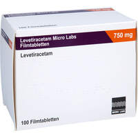 Levetiracetam Micro Labs 750 mg Filmtabletten, 100 Stk., Micro Labs GmbH