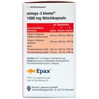 omega-3 biomo 1000 mg, 100 st, Biomo Pharma GmbH
