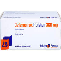 Deferasirox Holsten 360 mg Filmtabetten, 90 st, Holsten Pharma GmbH