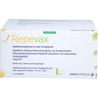 REPEVAX Injekt.Susp.i.e.Fertigspritze m. Kanüle, 20x0.5 ml, Eurimpharm Arzneimittel GmbH