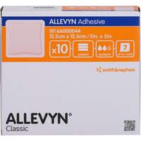 ALLEVYN Adhesive 12.5x12.5 cm haftende Wundauflage, 10 st, Acti Medi GmbH