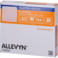 ALLEVYN Adhesive 12.5x12.5 cm haftende Wundauflage, 10 st, Acti Medi GmbH
