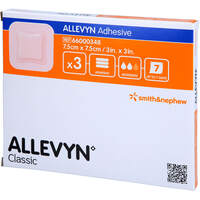 ALLEVYN Adhesive 7.5x7.5 cm haftende Wundauflage, 3 st, Acti Medi GmbH