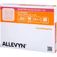 ALLEVYN Gentle Border Lite 10x10 cm Schaumverb., 10 st, Acti Medi GmbH