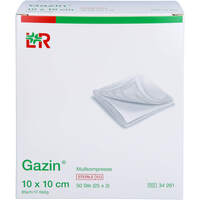 GAZIN Mullkomp.10x10 cm steril 8fach, 25x2 st, Acti Medi GmbH