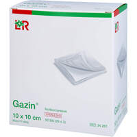 GAZIN Mullkomp.10x10 cm steril 8fach, 25x2 st, Acti Medi GmbH