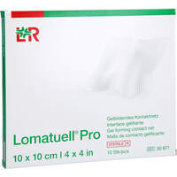 LOMATUELL Pro 10x10 cm steril, 10 st, Acti Medi GmbH