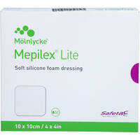 MEPILEX Lite Schaumverband 10x10 cm steril, 5 st, Acti Medi GmbH
