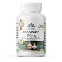Knoblauch 500mg, 120 st, Warnke Vitalstoffe GmbH